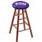 Holland Bar Stool Co Oak Counter Stool, Medium Finish, TCU Seat RC24OSMed - alternate 1